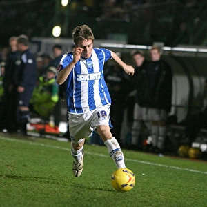 Focused and Determined: Jake Robinson of Brighton & Hove Albion FC