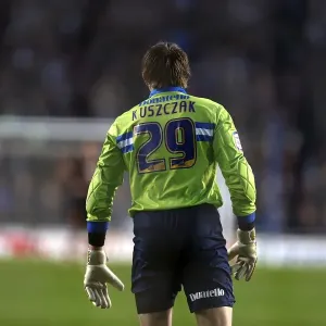 Focused Kuszczak Amidst the Intensity of the 2013 Brighton Derby Focused Kuszczak Amidst the Intensity of the 2013 Brighton Derby