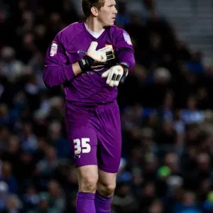 Focused Kuszczak in Brighton & Hove Albion vs Watford Championship Clash (17-04-2012) Focused Kuszczak in Brighton & Hove Albion vs Watford Championship Clash (17-04-2012)