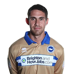 Focused and Ready: Michael Poke, Brighton & Hove Albion FC's Determined Goalkeeper