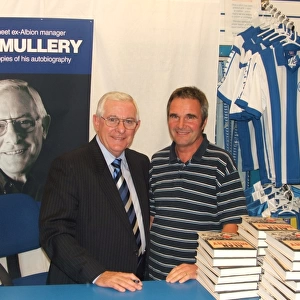 Football Legend Alan Mullery Connects with Fans at Brighton and Hove Albion FC Autograph Session