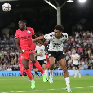 Fulham vs. Brighton and Hove Albion: Intense Premier League Clash at Craven Cottage (30AUG22)