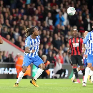 Gaetan Bong Defends: Bournemouth vs. Brighton and Hove Albion in EFL Cup (19SEP17) Gaetan Bong Defends: Bournemouth vs. Brighton and Hove Albion in EFL Cup (19SEP17)