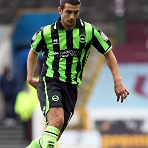 Gary Dicker: In Action at Burnley's Turf Moor in Championship Clash (April 6, 2012)