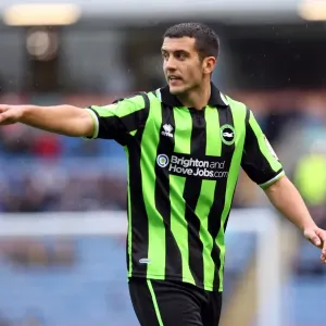 Gary Dicker of Brighton & Hove Albion in Action against Burnley, Npower Championship, Turf Moor, 2012 Gary Dicker of Brighton & Hove Albion in Action against Burnley, Npower Championship, Turf Moor, 2012
