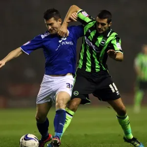 Gary Dicker in a Championship Battle for Possession: Brighton & Hove Albion vs. Burnley (2012) Gary Dicker in a Championship Battle for Possession: Brighton & Hove Albion vs. Burnley (2012)