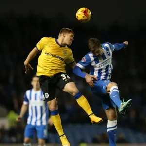 Gary Gardner in Action: Brighton & Hove Albion vs Wigan Athletic at American Express Community Stadium (November 4, 2014) Gary Gardner in Action: Brighton & Hove Albion vs Wigan Athletic at American Express Community Stadium (November 4, 2014)