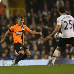 Gary Gardner in Action: Tottenham vs. Brighton & Hove Albion, Capital One Cup, 2014 Gary Gardner in Action: Tottenham vs. Brighton & Hove Albion, Capital One Cup, 2014
