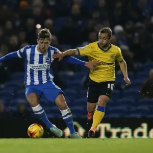 Gary Gardner Clash: Brighton & Hove Albion vs Wigan Athletic, Championship Match, American Express Community Stadium (November 2014) Gary Gardner Clash: Brighton & Hove Albion vs Wigan Athletic, Championship Match, American Express Community Stadium (November 2014)