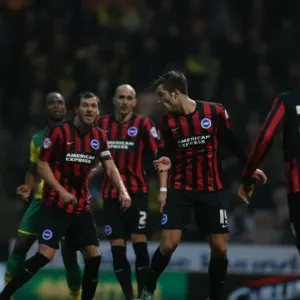 Gary Gardner Clears the Way: Norwich City vs. Brighton and Hove Albion, 2014 Gary Gardner Clears the Way: Norwich City vs. Brighton and Hove Albion, 2014