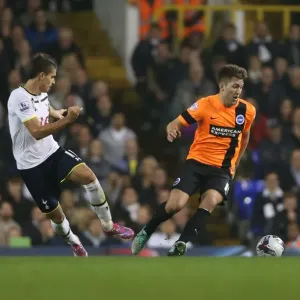 Gary Gardner Faces Off Against Tottenham in Capital One Cup Showdown (Tottenham 29Oct14) Gary Gardner Faces Off Against Tottenham in Capital One Cup Showdown (Tottenham 29Oct14)