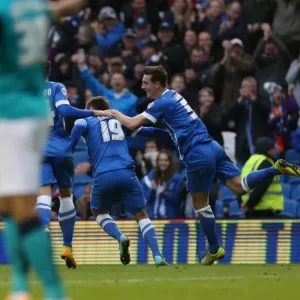 Gary Gardner Scores and Celebrates: Brighton and Hove Albion vs. Wigan Athletic in Sky Bet Championship (8 November 2014)