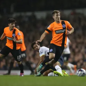 Gary Gardner Stands Firm Against Tottenham in Capital One Cup Showdown, October 2014 Gary Gardner Stands Firm Against Tottenham in Capital One Cup Showdown, October 2014