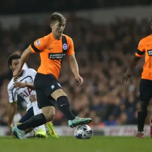 Gary Gardner Stands Firm Against Tottenham in Intense Capital One Cup Showdown, October 2014 Gary Gardner Stands Firm Against Tottenham in Intense Capital One Cup Showdown, October 2014