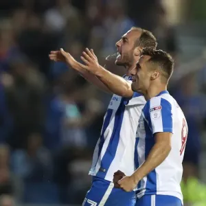 Glenn Murray Scores the Second Goal: Brighton & Hove Albion's Victory over Nottingham Forest in EFL Sky Bet Championship (August 12, 2016) Glenn Murray Scores the Second Goal: Brighton & Hove Albion's Victory over Nottingham Forest in EFL Sky Bet Championship (August 12, 2016)