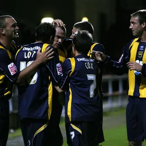 Goal Celebrations at Northampton