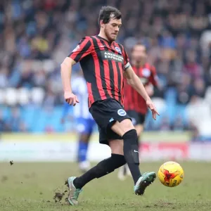 Gordon Greer Leads Brighton and Hove Albion in Championship Battle against Sheffield Wednesday (14FEB15) Gordon Greer Leads Brighton and Hove Albion in Championship Battle against Sheffield Wednesday (14FEB15)
