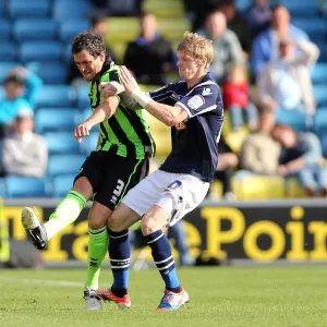 Gordon Greer during Millwall v Brighton & Hove Albion, Npower Championship