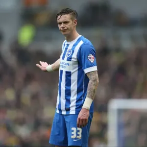 Greg Halford in Action: Brighton and Hove Albion vs. Norwich City, Sky Bet Championship, 3rd April 2015 Greg Halford in Action: Brighton and Hove Albion vs. Norwich City, Sky Bet Championship, 3rd April 2015