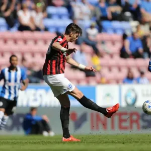 Greg Halford: In Action Against Wigan Athletic, Sky Bet Championship 2015 Greg Halford: In Action Against Wigan Athletic, Sky Bet Championship 2015