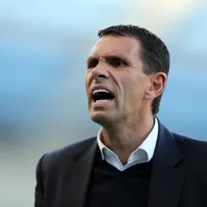Gus Poyet in Action Print, Amex Stadium, 29th September 2012