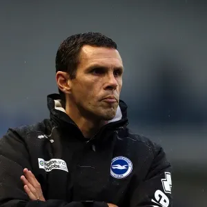 Gus Poyet Guides Brighton & Hove Albion Against Bolton Wanderers in Npower Championship Showdown at Amex Stadium (Nov 24, 2012) Gus Poyet Guides Brighton & Hove Albion Against Bolton Wanderers in Npower Championship Showdown at Amex Stadium (Nov 24, 2012)