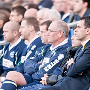 Gus Poyet Leads Brighton & Hove Albion in Championship Showdown Against Portsmouth, March 10, 2012