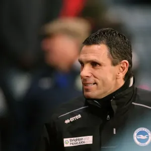 Gus Poyet Leads Brighton & Hove Albion at Ewood Park: Npower Championship Showdown Against Blackburn Rovers, January 2013 Gus Poyet Leads Brighton & Hove Albion at Ewood Park: Npower Championship Showdown Against Blackburn Rovers, January 2013