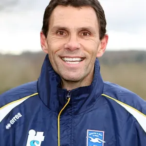 Gus Poyet Print - Brighton and Hove Albion FC Portrait Gus Poyet Print - Brighton and Hove Albion FC Portrait