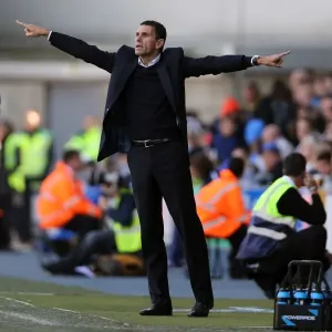 Gus Poyet Print, Millwall v Brighton & Hove Albion, The Den Gus Poyet Print, Millwall v Brighton & Hove Albion, The Den