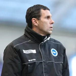 Gus Poyet Print - Brighton and Hove Albion FC Photo Gus Poyet Print - Brighton and Hove Albion FC Photo