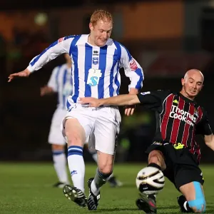 A Historic Carling Cup Showdown: Brighton & Hove Albion vs. Manchester City (2008-09) - Unforgettable Home Game