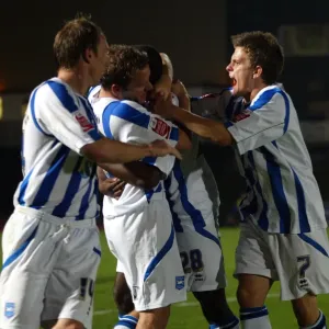 A Historic Carling Cup Showdown: Brighton & Hove Albion vs. Manchester City (2008-09) - The Epic Home Battle