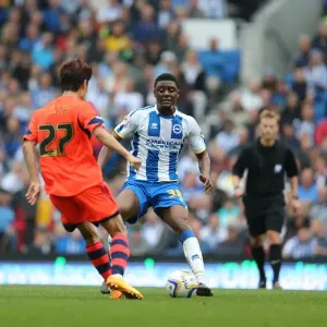 Ince vs. Lee: Intense Clash Between Brighton's Rohan Ince and Bolton's Chung-Yong during Championship Match, September 21, 2013 Ince vs. Lee: Intense Clash Between Brighton's Rohan Ince and Bolton's Chung-Yong during Championship Match, September 21, 2013