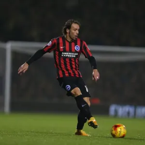 Inigo Calderon in Action: Norwich City vs. Brighton & Hove Albion, Carrow Road, 2014 Inigo Calderon in Action: Norwich City vs. Brighton & Hove Albion, Carrow Road, 2014