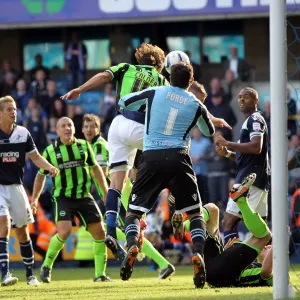 Inigo Calderon Print, Millwall v Brighton & Hove Albion Inigo Calderon Print, Millwall v Brighton & Hove Albion