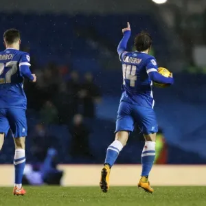 Inigo Calderon Scores: Brighton and Hove Albion vs. Reading, December 2014 Inigo Calderon Scores: Brighton and Hove Albion vs. Reading, December 2014