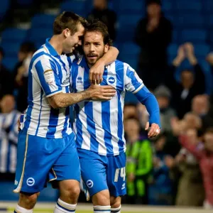 Inigo Calderon Scores the First Goal: Brighton & Hove Albion vs. Derby County (March 20, 2012) Inigo Calderon Scores the First Goal: Brighton & Hove Albion vs. Derby County (March 20, 2012)