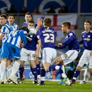 Inigo Calderon Scores the Opener: Brighton & Hove Albion Lead Derby County 1-0 in the 2012 Championship Clash at Amex Stadium Inigo Calderon Scores the Opener: Brighton & Hove Albion Lead Derby County 1-0 in the 2012 Championship Clash at Amex Stadium