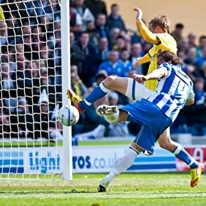 Inigo Calderon's Thrilling Shot at Amex Stadium: Brighton & Hove Albion vs Birmingham City (April 21, 2012)