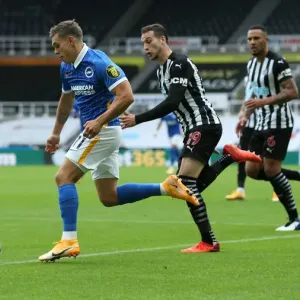 Intense Action: Newcastle United vs. Brighton and Hove Albion at St James Park (2020-21 Premier League) Intense Action: Newcastle United vs. Brighton and Hove Albion at St James Park (2020-21 Premier League)