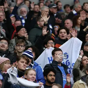 Intense Battle: Brighton and Hove Albion vs. Fulham (18FEB23) - Premier League Rivalry Intense Battle: Brighton and Hove Albion vs. Fulham (18FEB23) - Premier League Rivalry