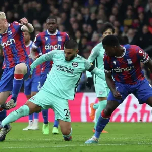 Intense Battle: Crystal Palace vs. Brighton & Hove Albion - Premier League Clash at Selhurst Park (11FEB23) Intense Battle: Crystal Palace vs. Brighton & Hove Albion - Premier League Clash at Selhurst Park (11FEB23)