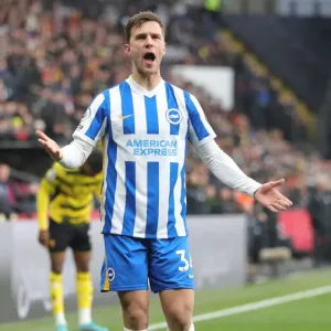 Intense Battle: Premier League Rivalry - Watford vs. Brighton and Hove Albion (12FEB22) Intense Battle: Premier League Rivalry - Watford vs. Brighton and Hove Albion (12FEB22)