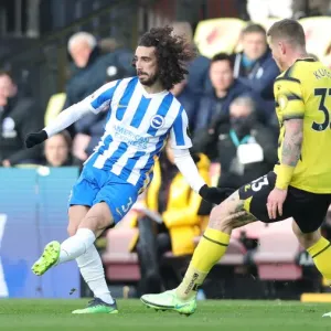 Intense Battle: Watford vs. Brighton & Hove Albion - Premier League Rivalry (12FEB22) Intense Battle: Watford vs. Brighton & Hove Albion - Premier League Rivalry (12FEB22)