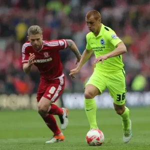 Middlesbrough vs Brighton & Hove Albion Print - Riverside Stadium, May 7, 2016 Middlesbrough vs Brighton & Hove Albion Print - Riverside Stadium, May 7, 2016