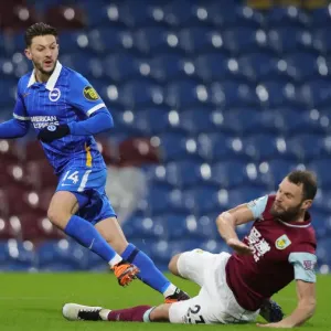 Intense Clash: Burnley vs. Brighton & Hove Albion - Premier League Rivalry on 6th February 2021 Intense Clash: Burnley vs. Brighton & Hove Albion - Premier League Rivalry on 6th February 2021