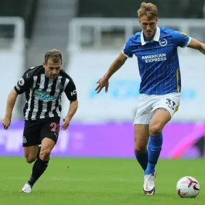 Intense Clash: Newcastle United vs. Brighton & Hove Albion at St. James Park (Premier League, 2020-21) Intense Clash: Newcastle United vs. Brighton & Hove Albion at St. James Park (Premier League, 2020-21)