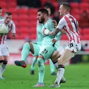 Intense FA Cup Battle: Stoke City vs. Brighton and Hove Albion at Bet365 Stadium (28FEB23) Intense FA Cup Battle: Stoke City vs. Brighton and Hove Albion at Bet365 Stadium (28FEB23)