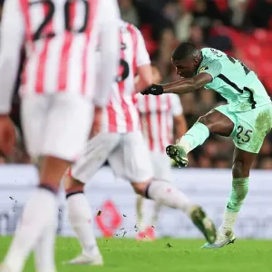 Intense FA Cup Fifth Round Battle: Stoke City vs. Brighton and Hove Albion at Bet365 Stadium (28FEB23) Intense FA Cup Fifth Round Battle: Stoke City vs. Brighton and Hove Albion at Bet365 Stadium (28FEB23)